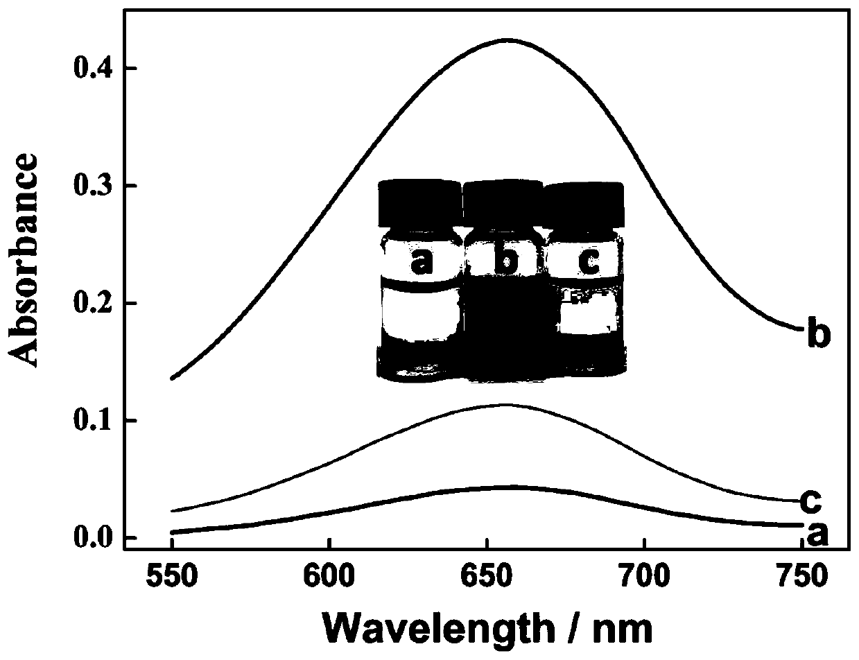 Luminol-gallium nano assembly as well as preparation method and application thereof