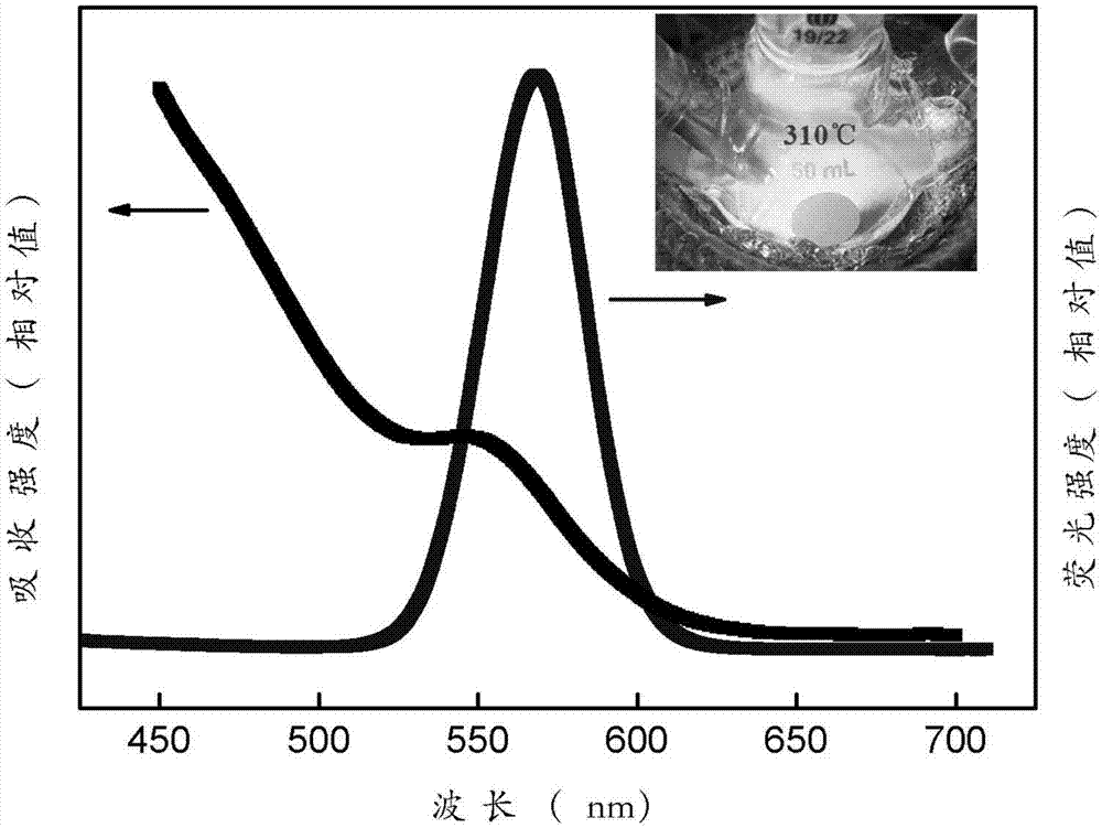 High-temperature-resistance quantum dot fluorescent material and preparation method thereof