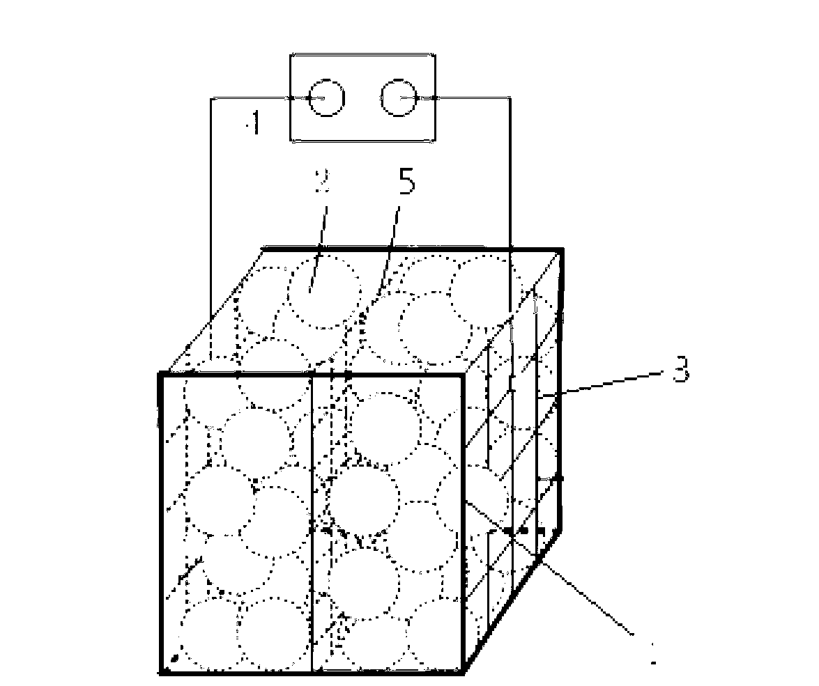 Device and method for recovering activity of zero-valent iron passivated in Cr pollution removal process