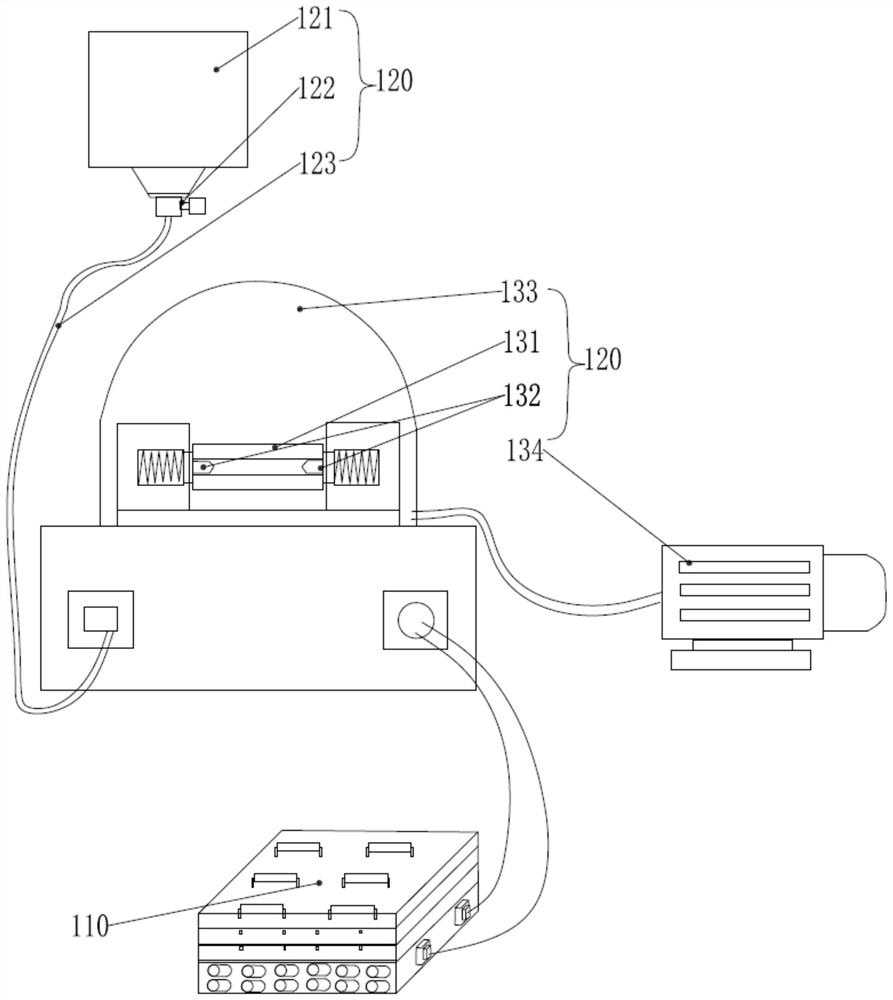 A processing method and system for preparing metal single-element two-dimensional topological materials