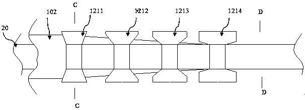 Double-sided tape attachment device