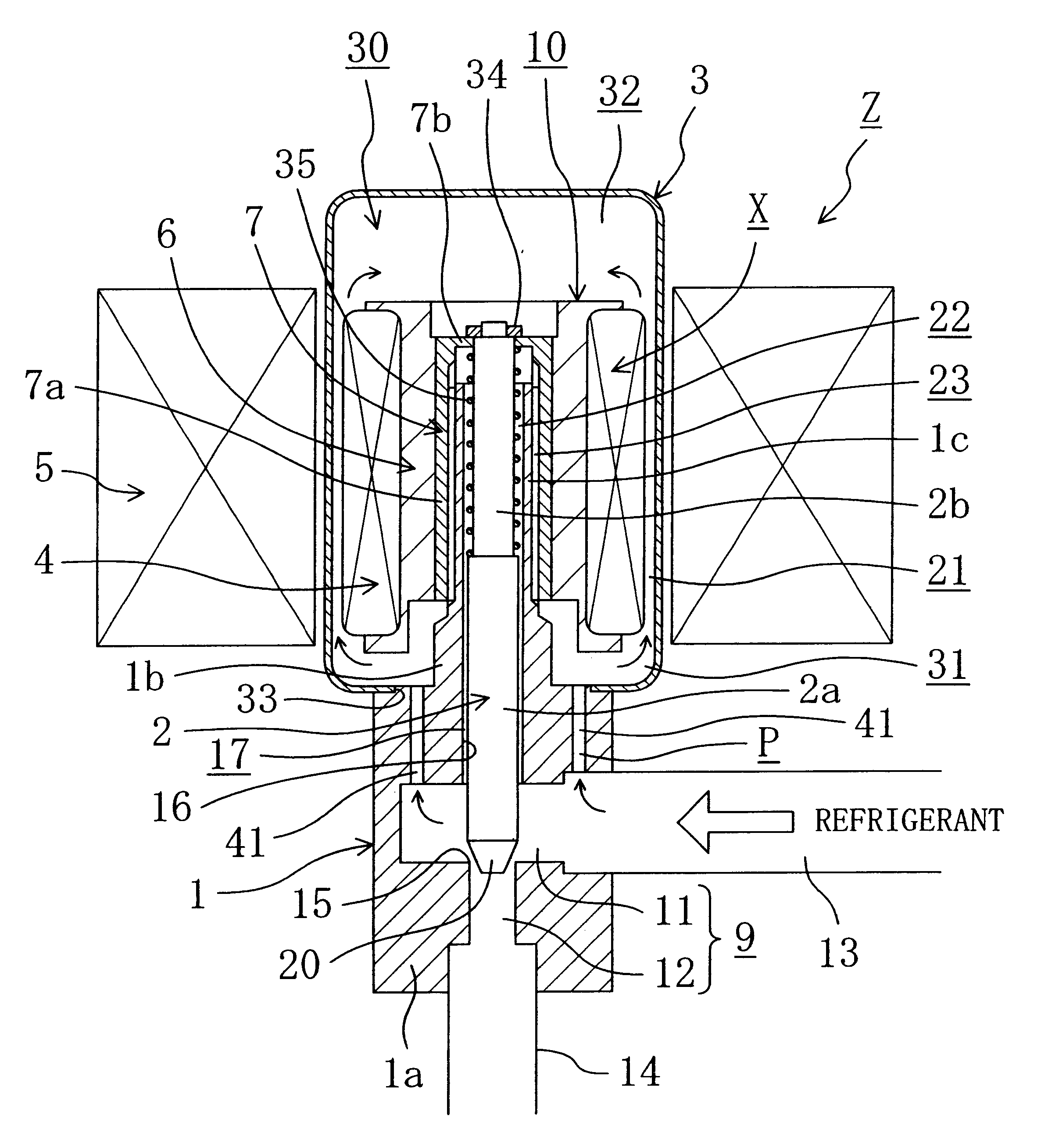 Refrigerating device