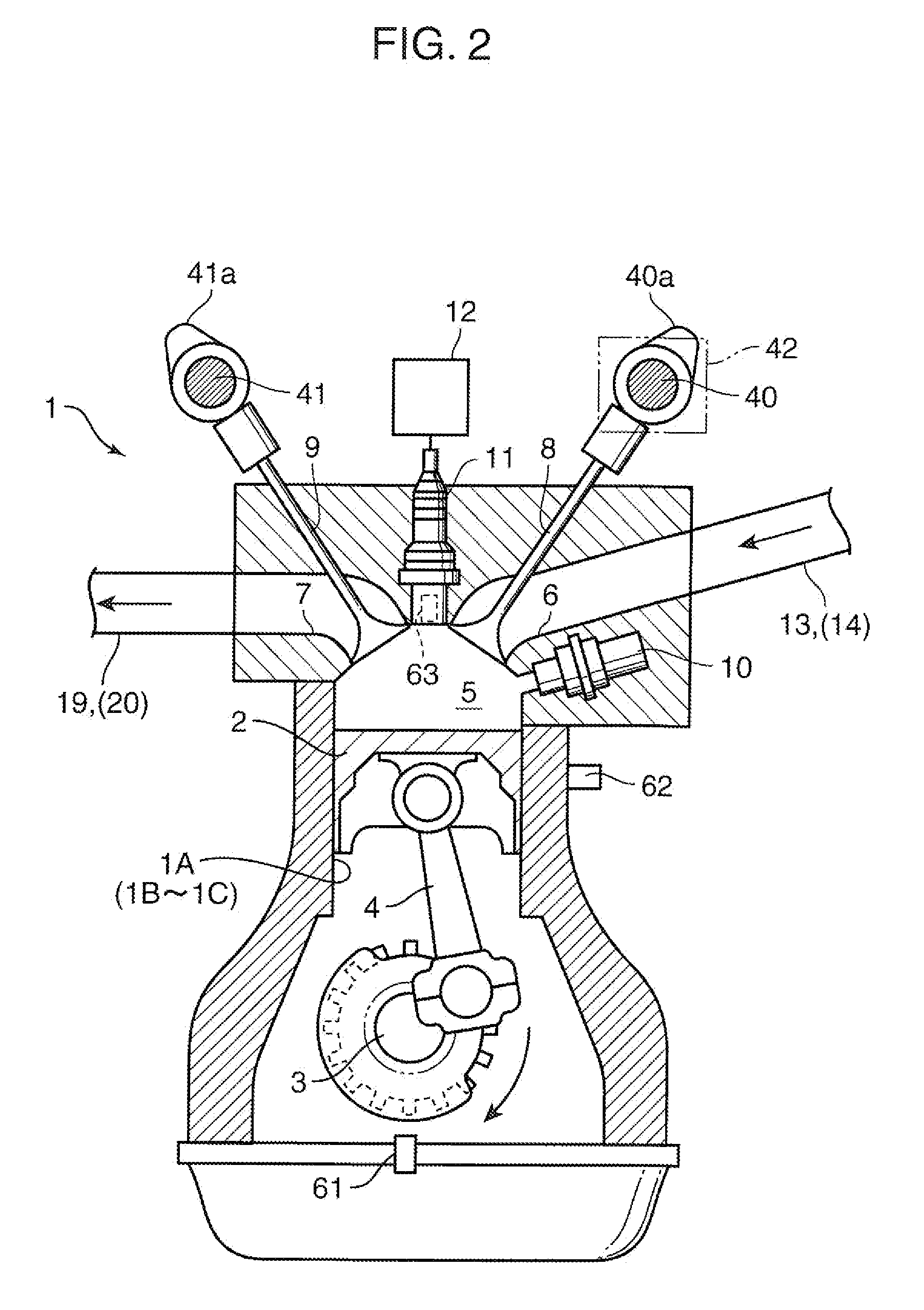 Supercharged direct-injection engine