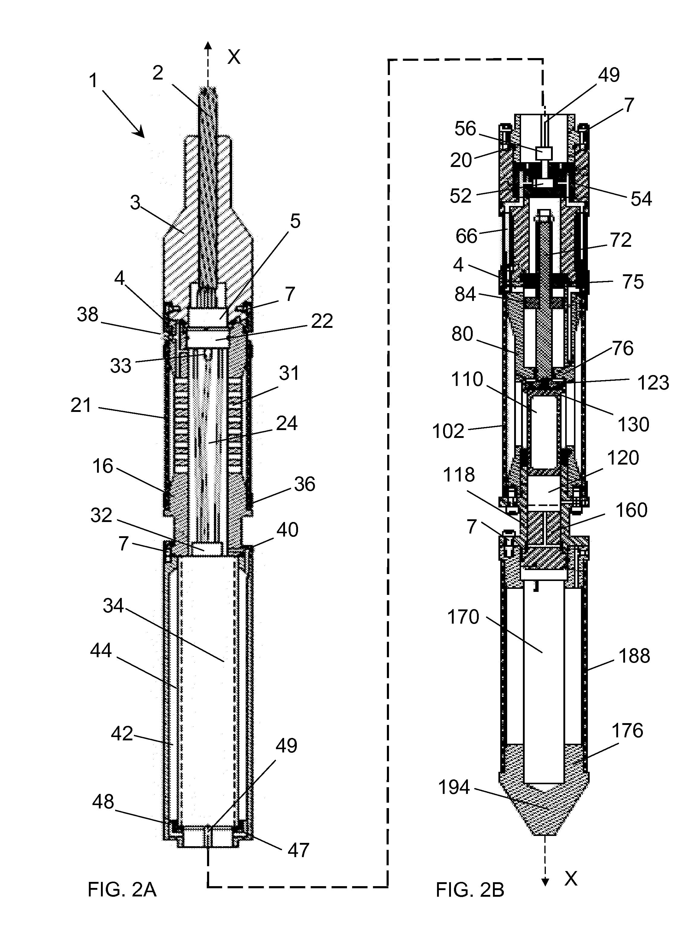 Method and apparatus for producing sound pulses within bore holes