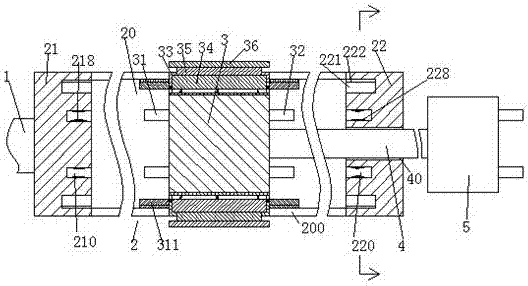 Power supply device for new energy automobile