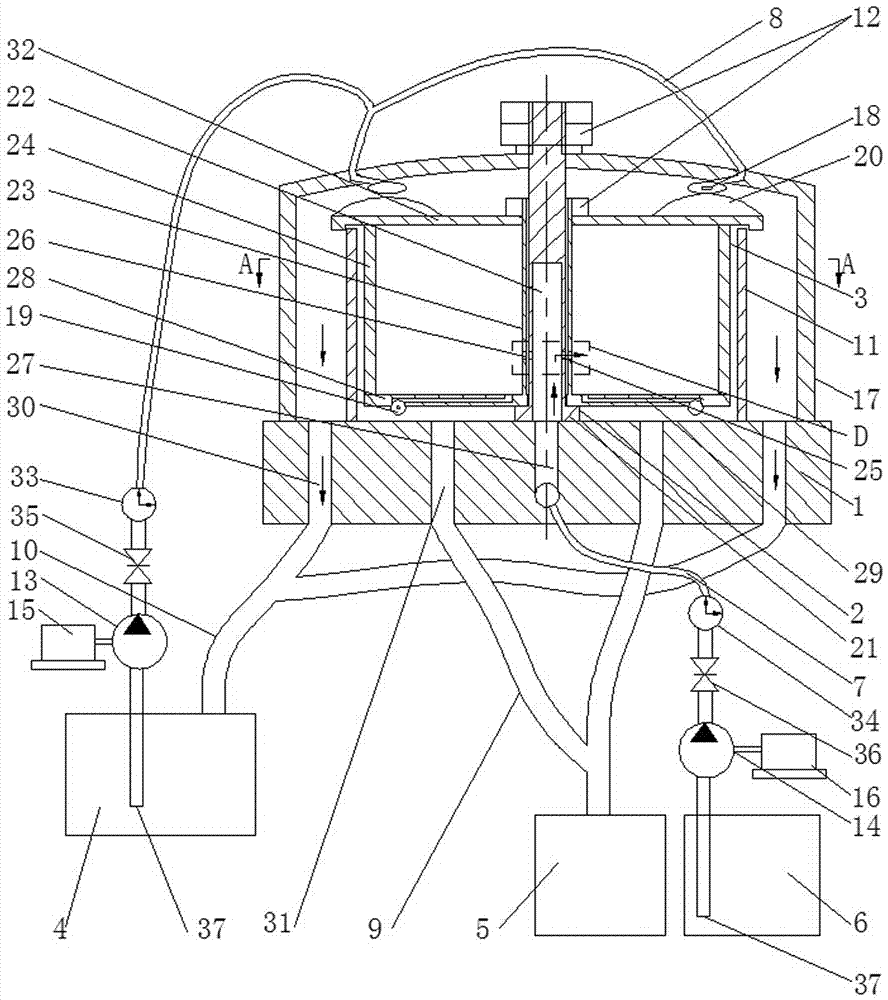 Novel centrifugal rotor oil filtering machine