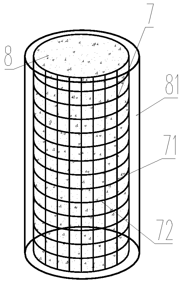 Underneath light roadbed structure passing operation bridge and design and construction methods thereof