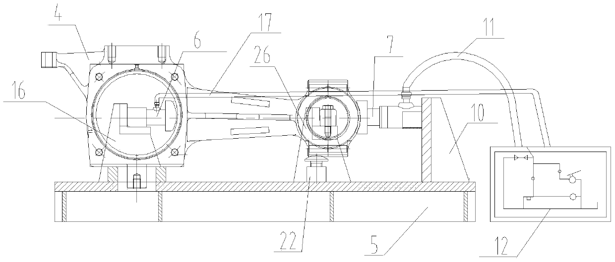 Railway vehicle jib-type axle box locating node assembling device