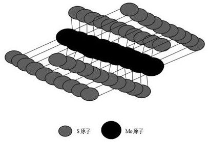 MoS2@C composite anode material for lithium ion battery and preparation method thereof