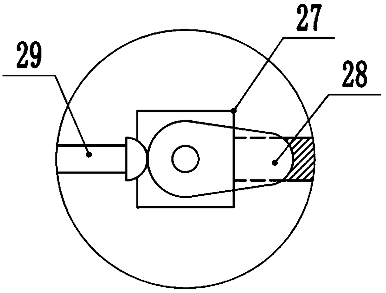 Farmland greening hardened soil remediation restoration device