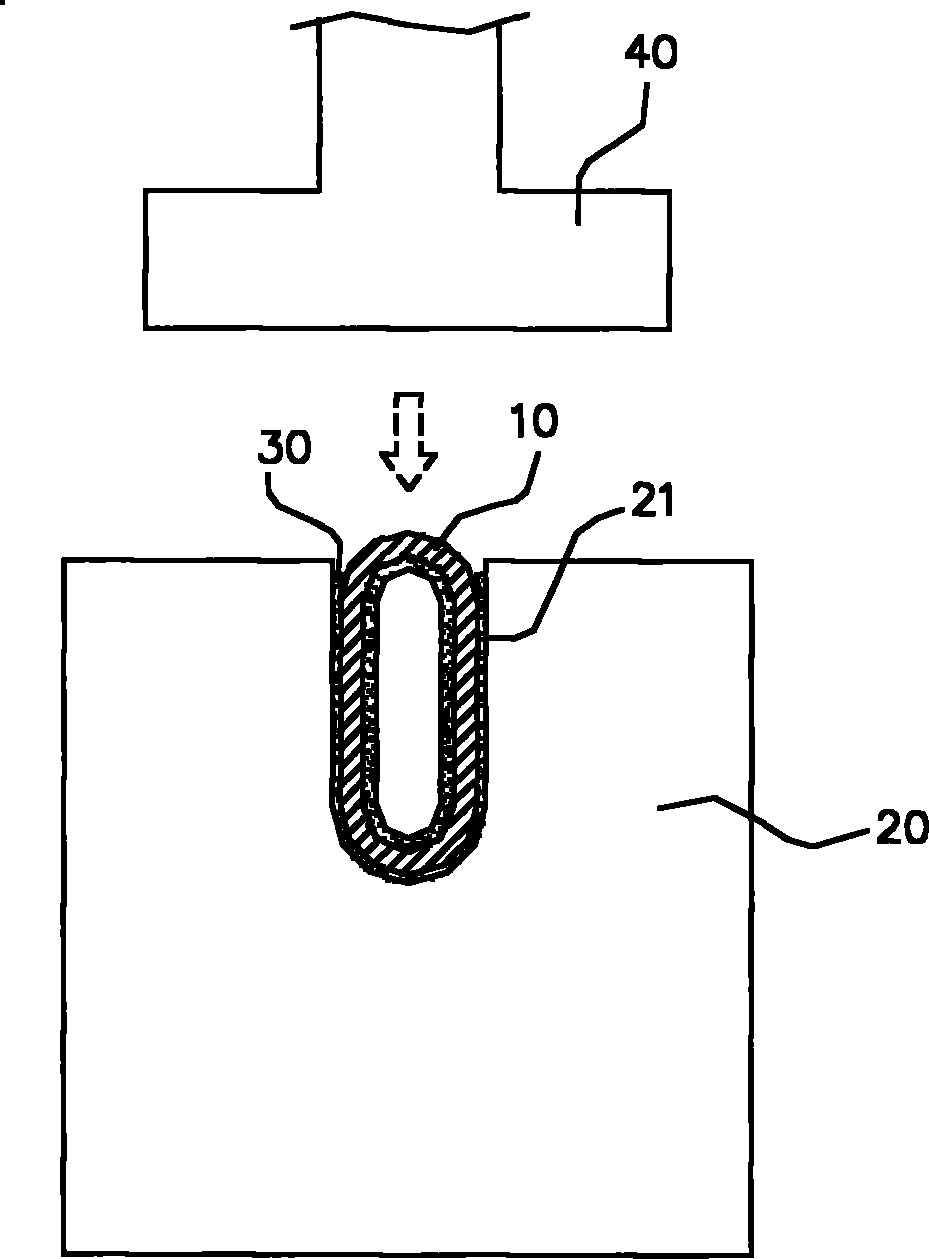 Method for tightly fitting heat pipe with heat sink