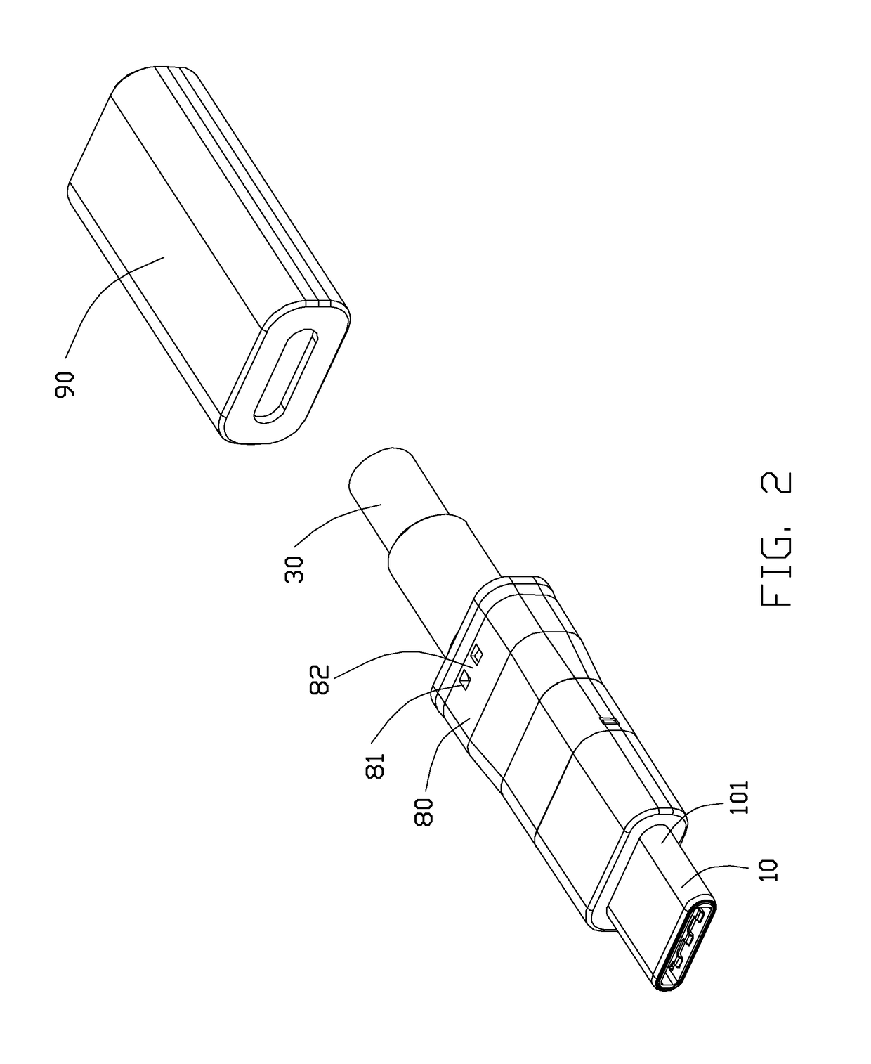 Manufacturing method of a cable connector assembly