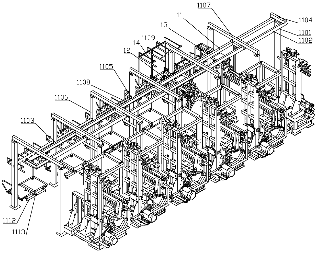 Automatic multi-function rubber belt grinding and cutting assembly line