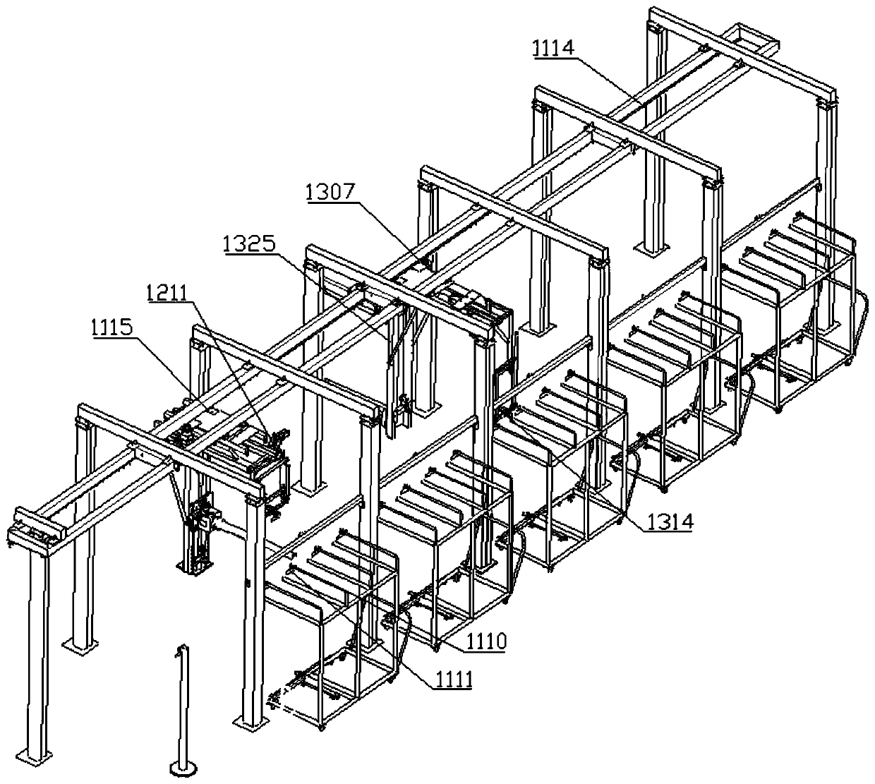 Automatic multi-function rubber belt grinding and cutting assembly line