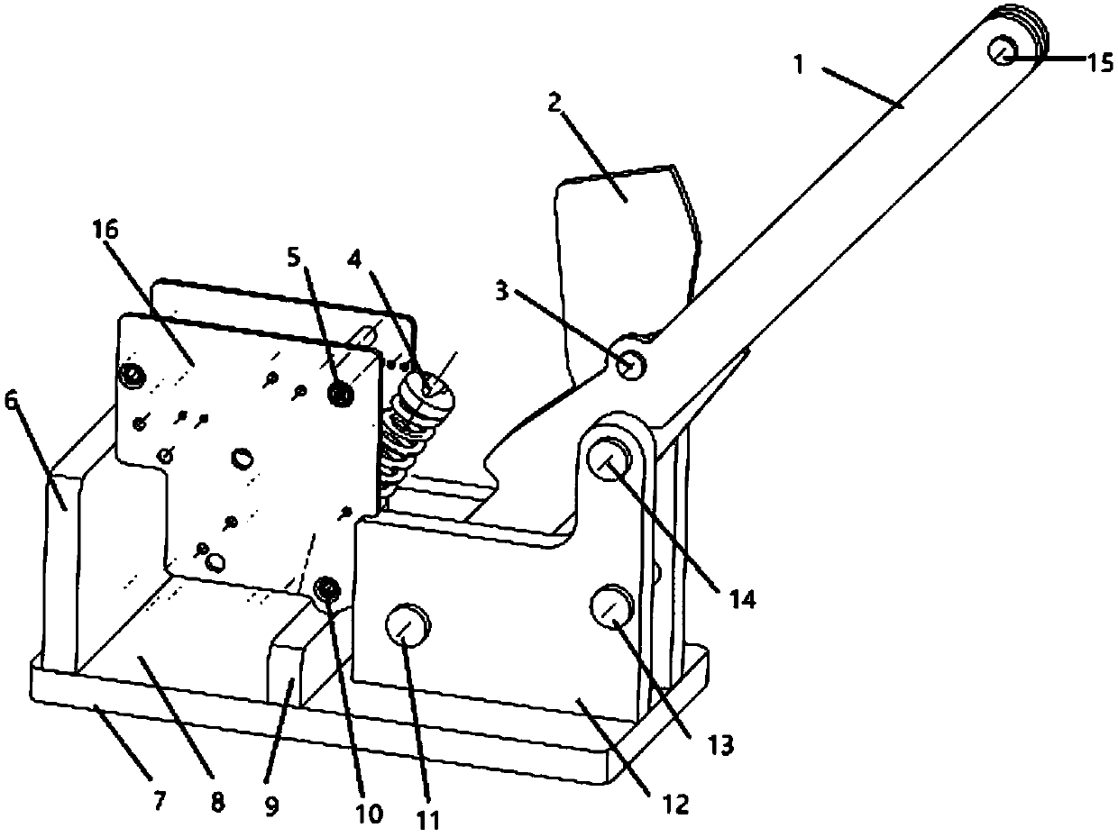 Assembly method for main spring pressing-in device