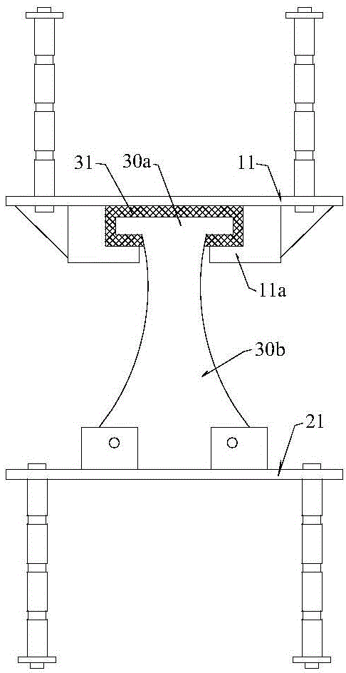 Buffer energy-consuming anti-drop-beam device for bridge