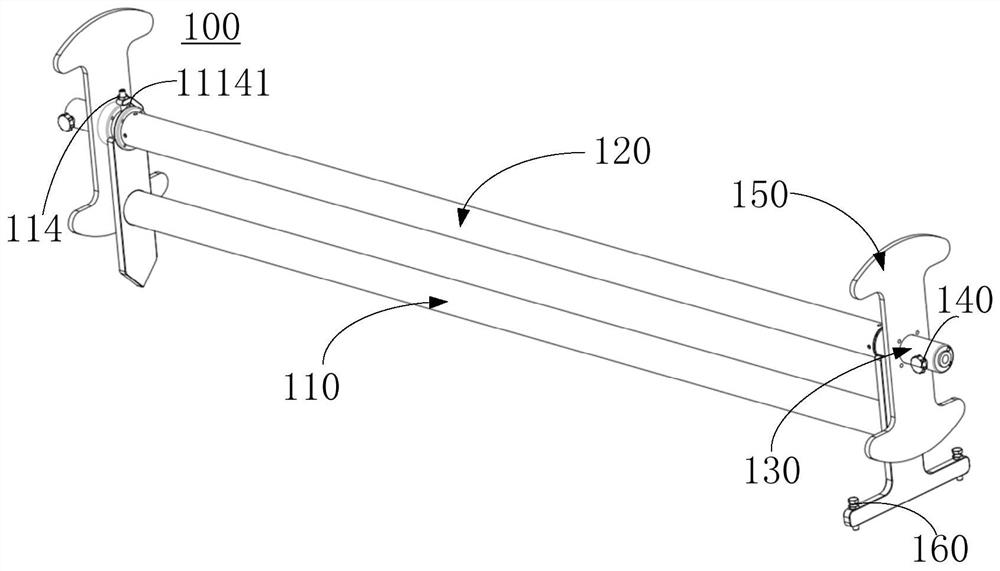 Calibration frame and calibration equipment