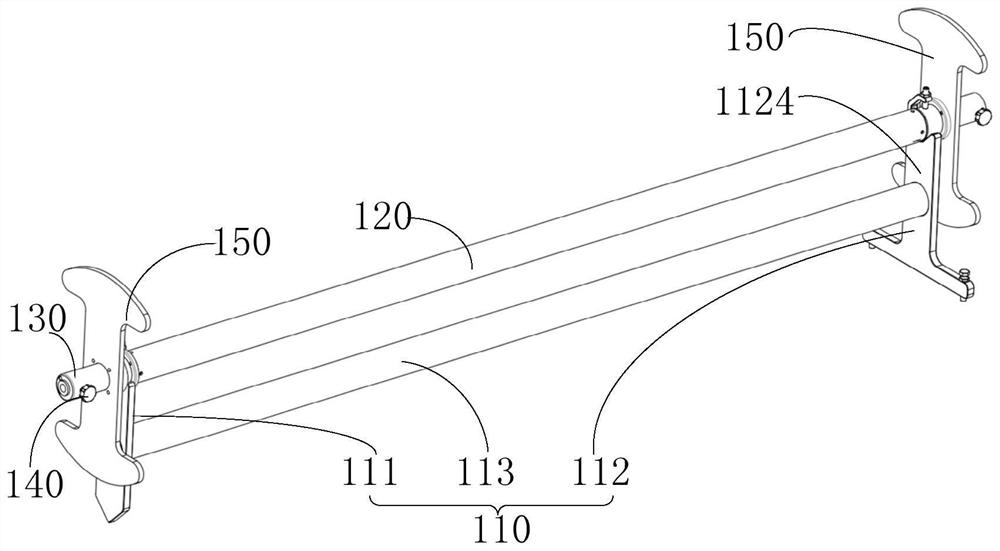 Calibration frame and calibration equipment