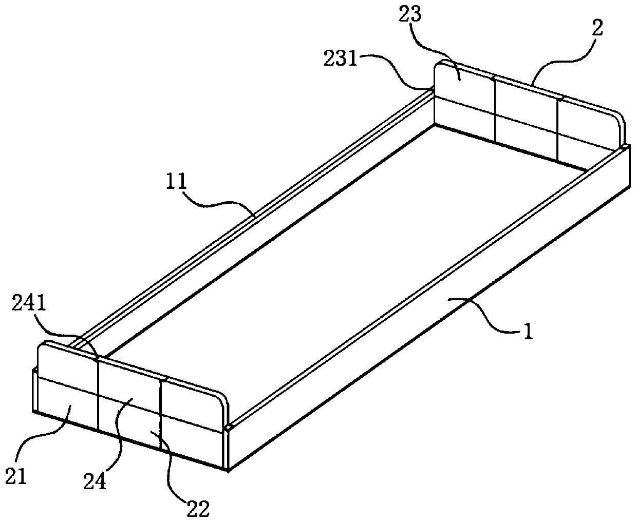 Protective cover based on reducing CT inspection radioactive radiation, and using method thereof