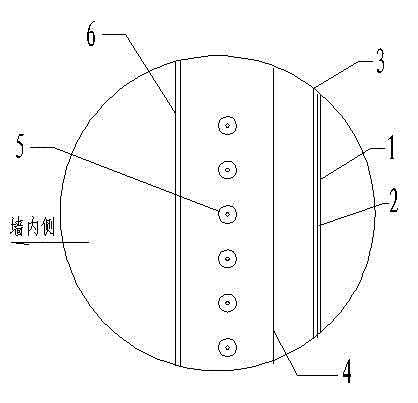 Induced crack structure of frame bridge