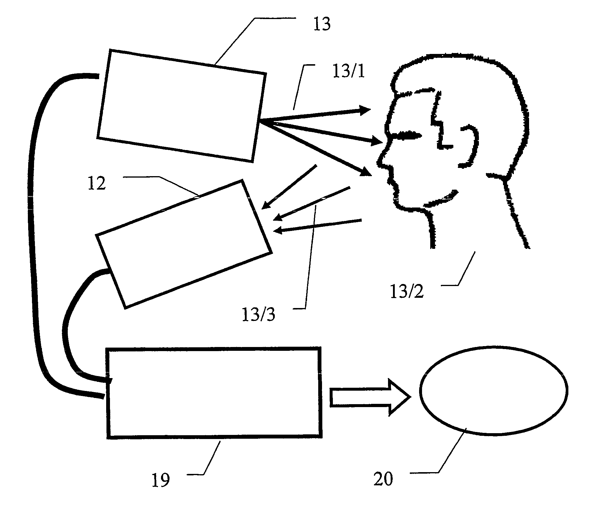 Color edge based system and method for determination of 3d surface topology