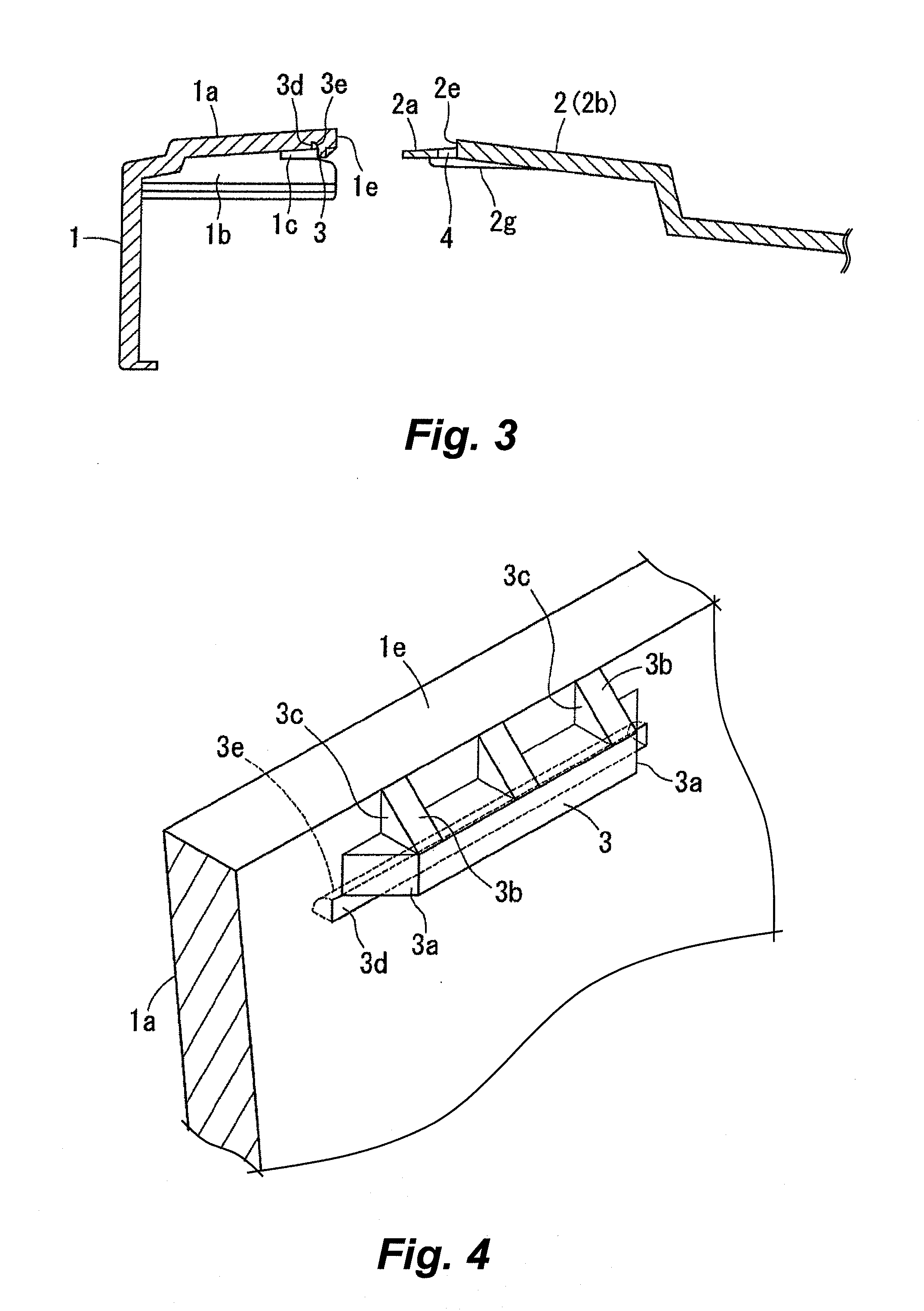 Cabinet for electronic device