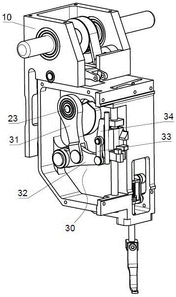 Ultrahigh-speed embroidery machine head