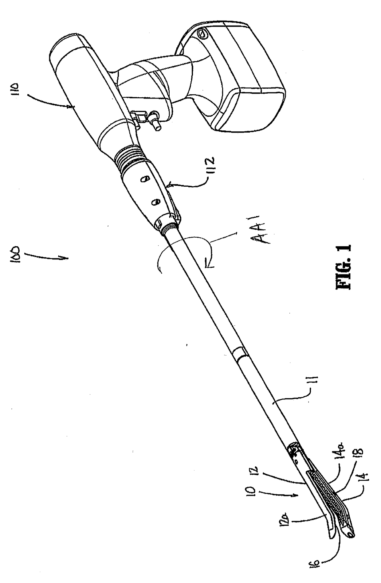 Tool assembly for leak resistant tissue dissection