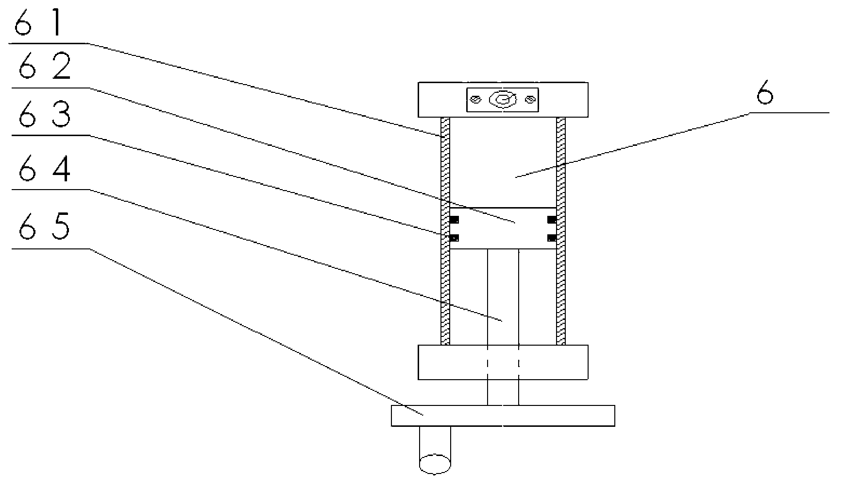 Software compensation type all-temperature SF 6 gas density relay check device