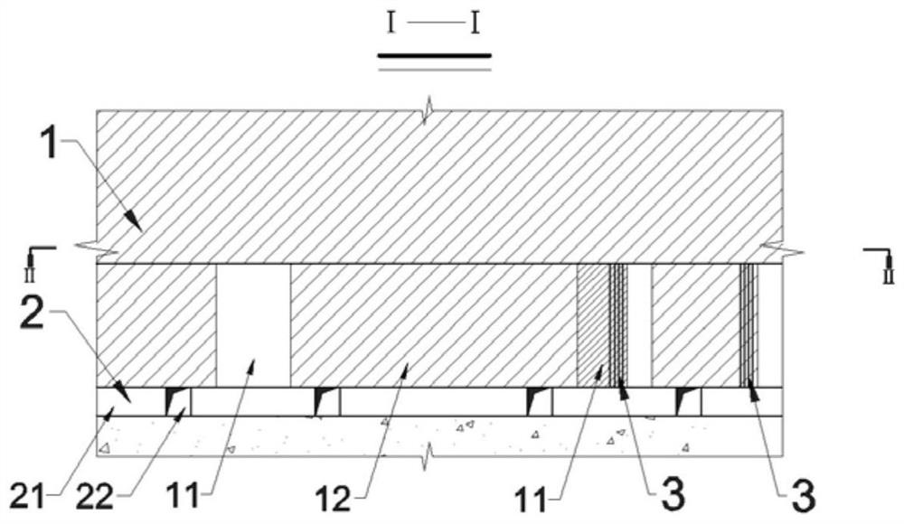 Medium-length hole ore matching type mining method for steeply inclined thin vein