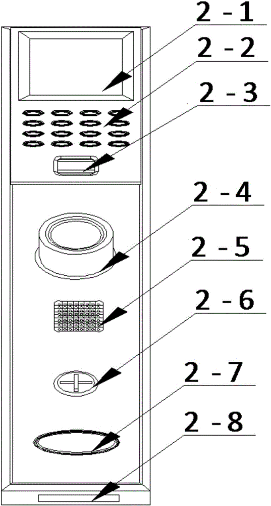 Multifunctional household intelligent safety lock and working method thereof