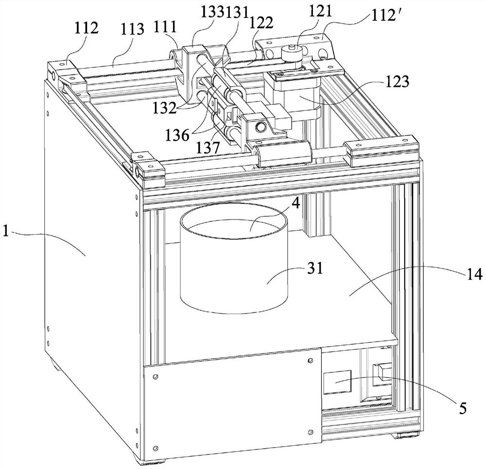 Bacterial colony height scanning imaging device, and automatic bacterial colony counting equipment and method capable of distinguishing atypical bacterial colonies