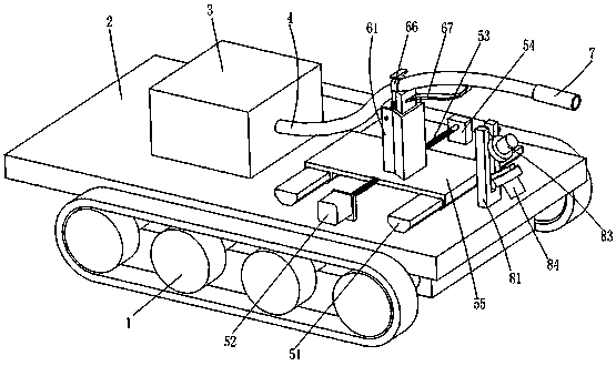 Visual automobile exhaust detection device