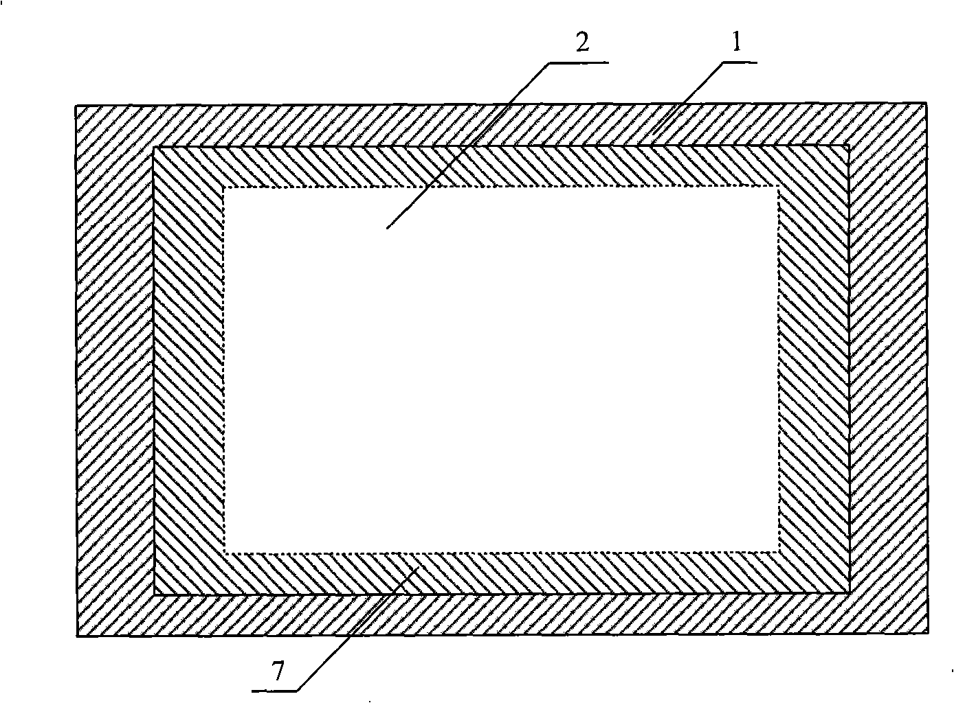 Backlight detecting mold