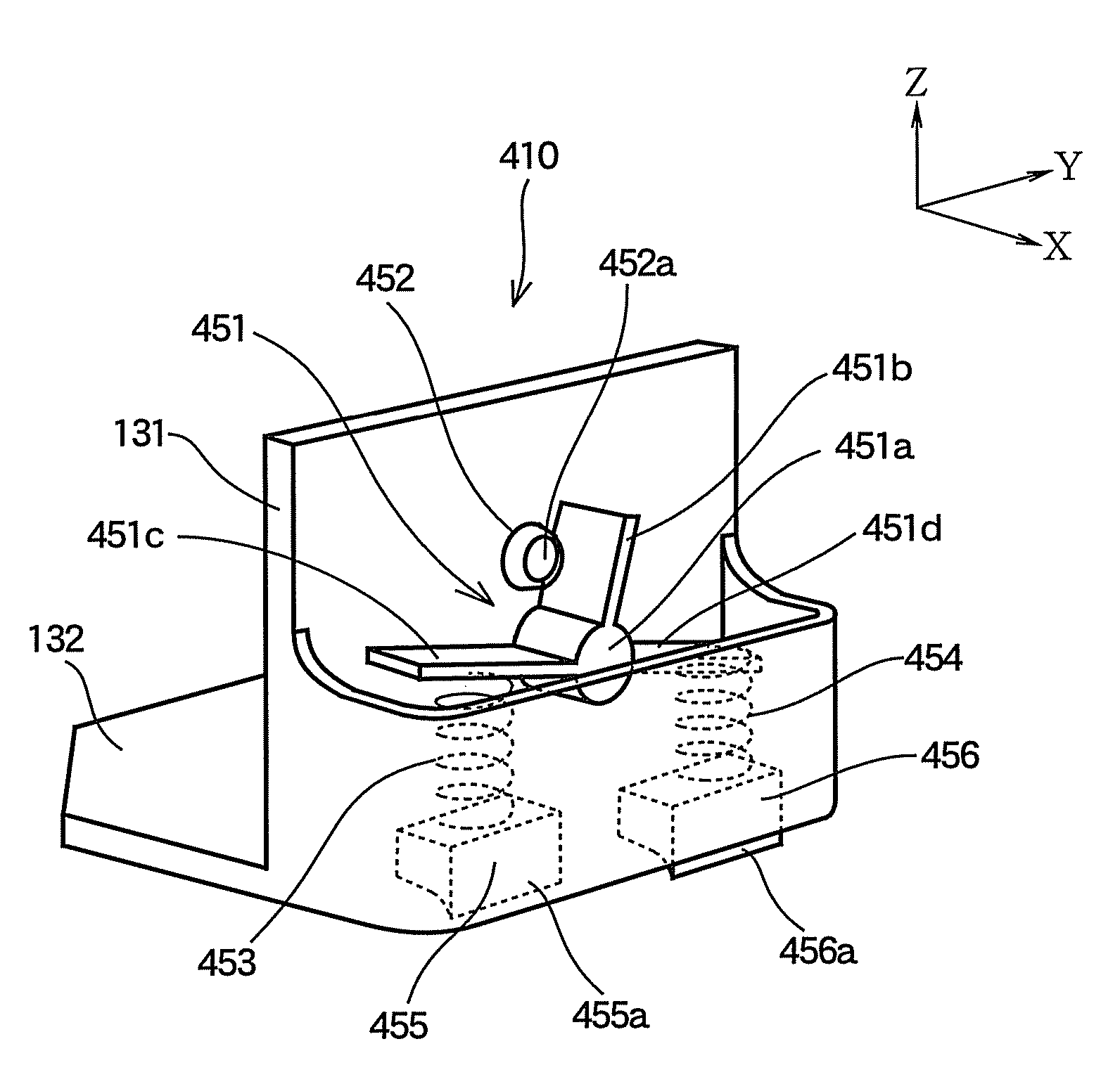 Media storage apparatus and image forming apparatus configured to operate with regular-sized recording media and irregular-sized recording media