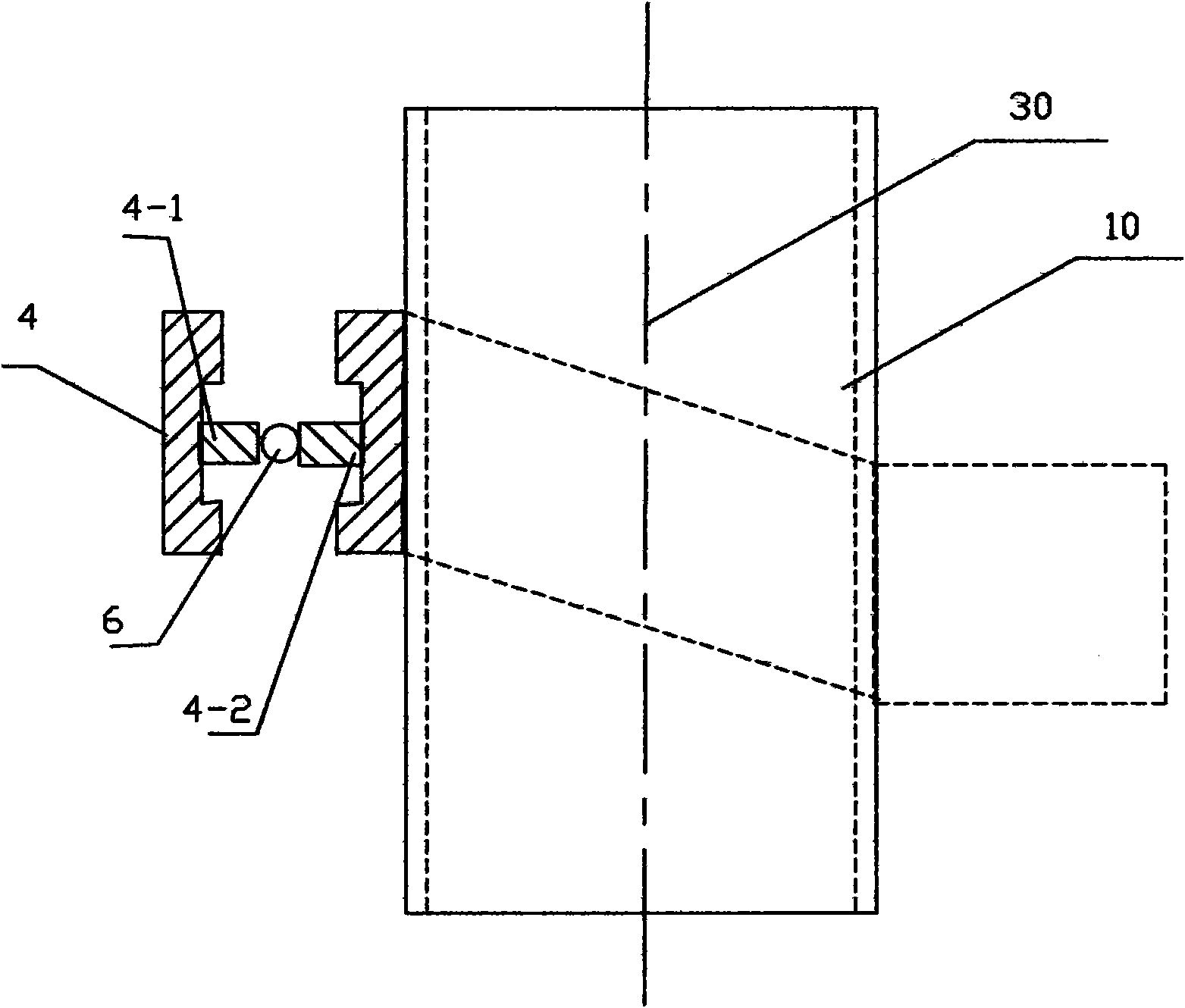 Optical fiber type non-invasive pipeline pressure sensor