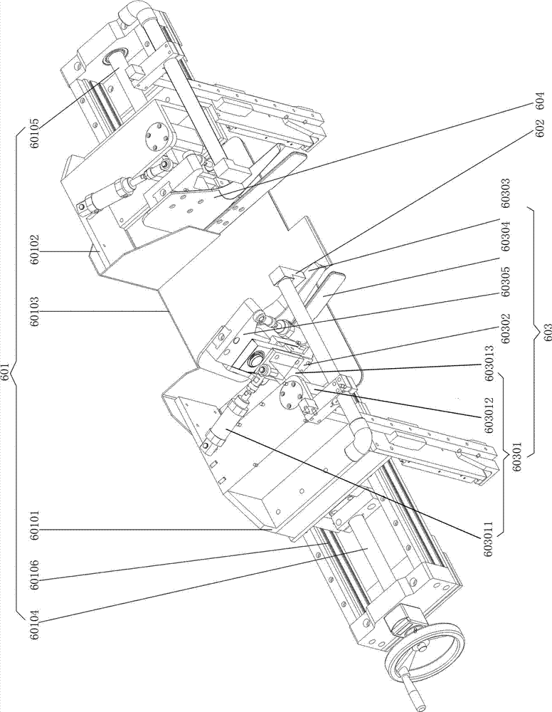 Full-automatic paper diaper packaging production line