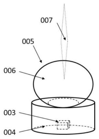 Ultraviolet LED irradiation system for man-machine coexistence for sterilization of upper space air