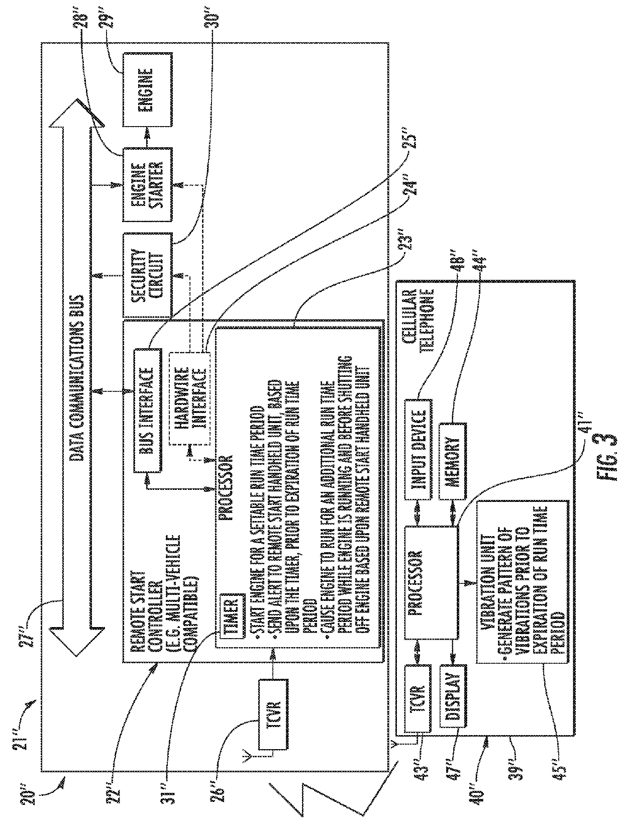 Remote vehicle starting system providing a tactile indication relating to remote starting and associated methods