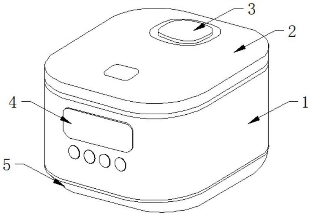 Indirect heating type electric cooker