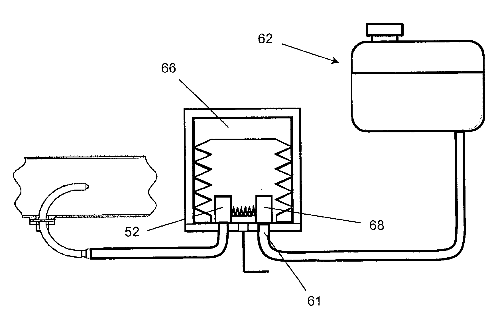 Reservoir for a fluid dosing system