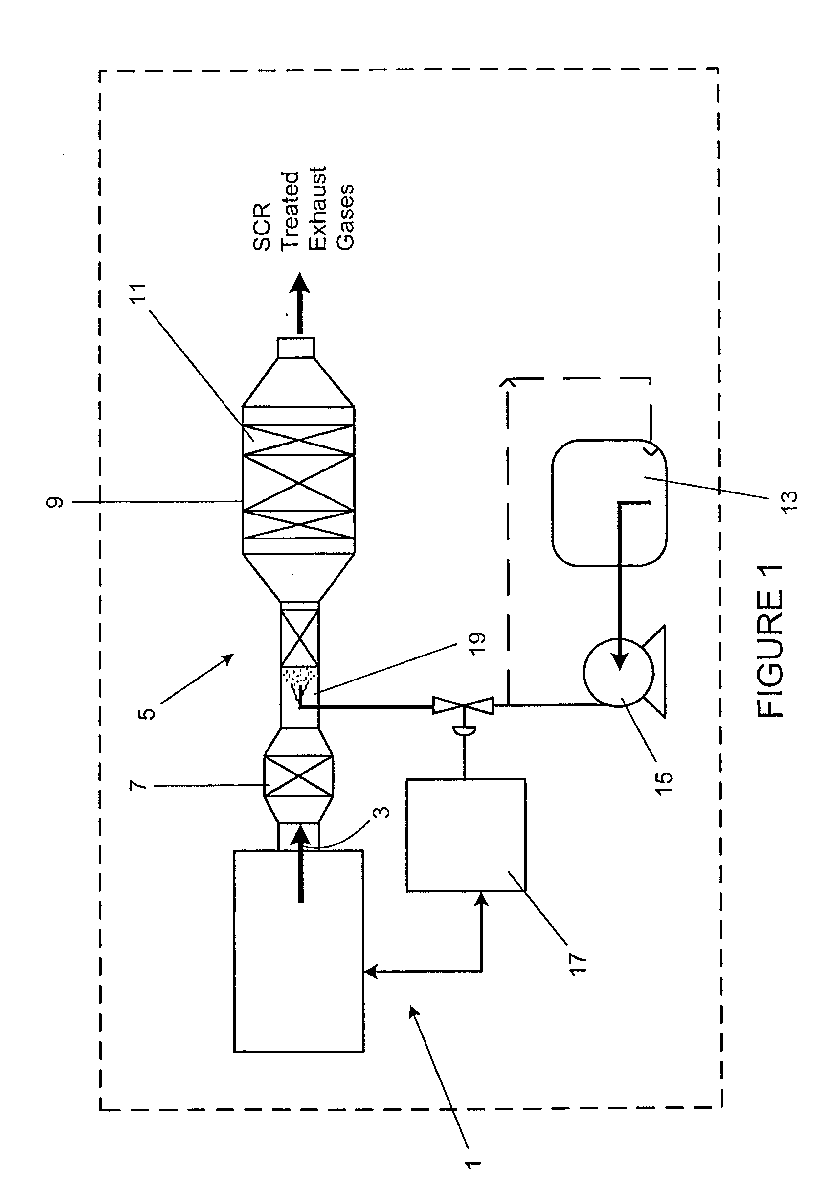 Reservoir for a fluid dosing system