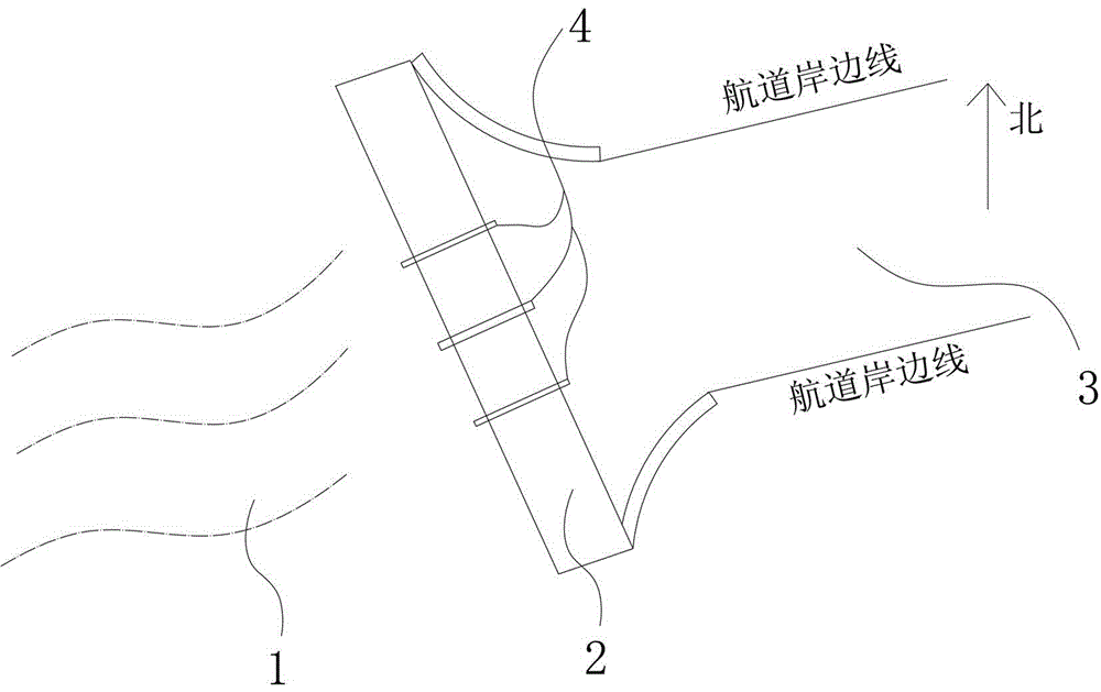 Construction method of water diversion in inland river project