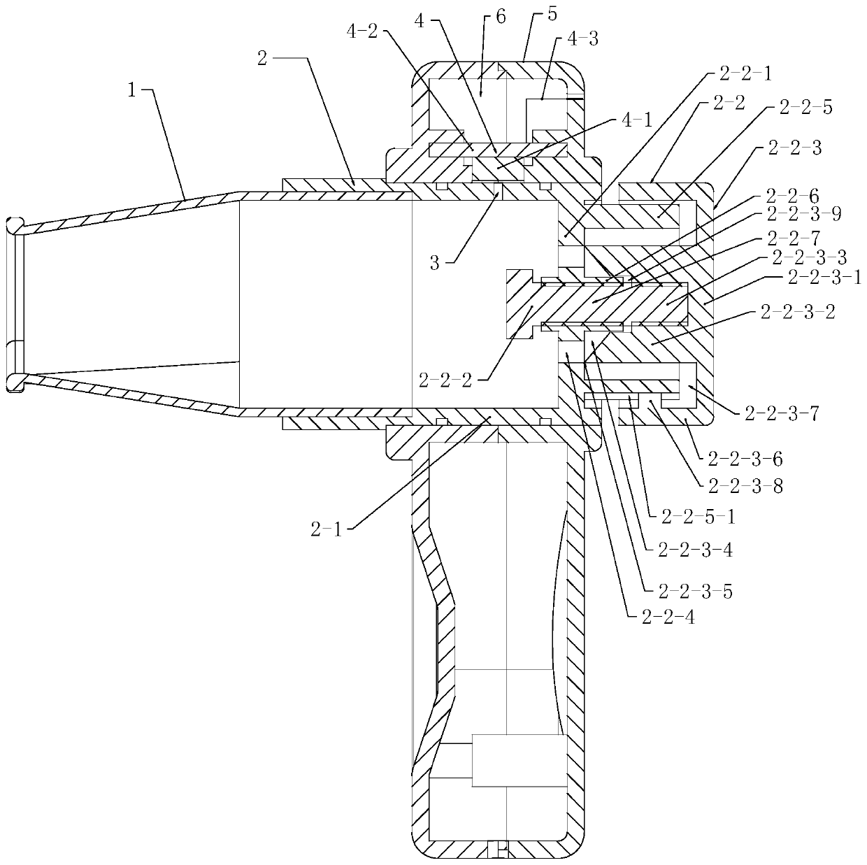 Breathing training instrument and method for adjusting breathing patterns of trainer