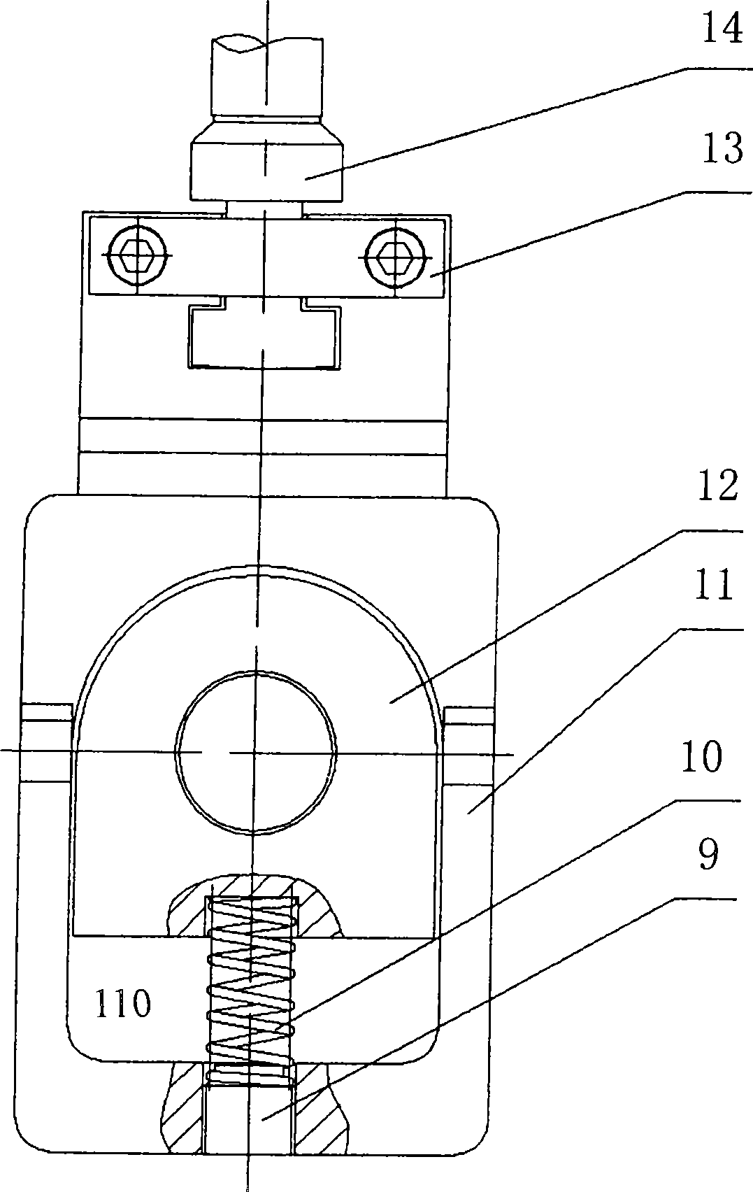 Supporting type double-seal double-gate plate flat plate gate valve