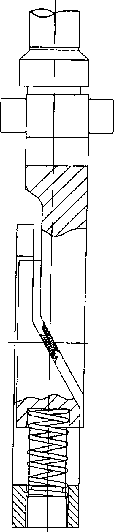 Supporting type double-seal double-gate plate flat plate gate valve