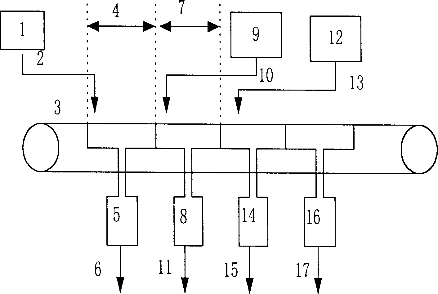 Molecular sieve RE ion exchange method