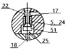 Self-sealing gas incoming and release valve