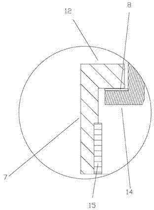 Pneumatic liquid material conveying device