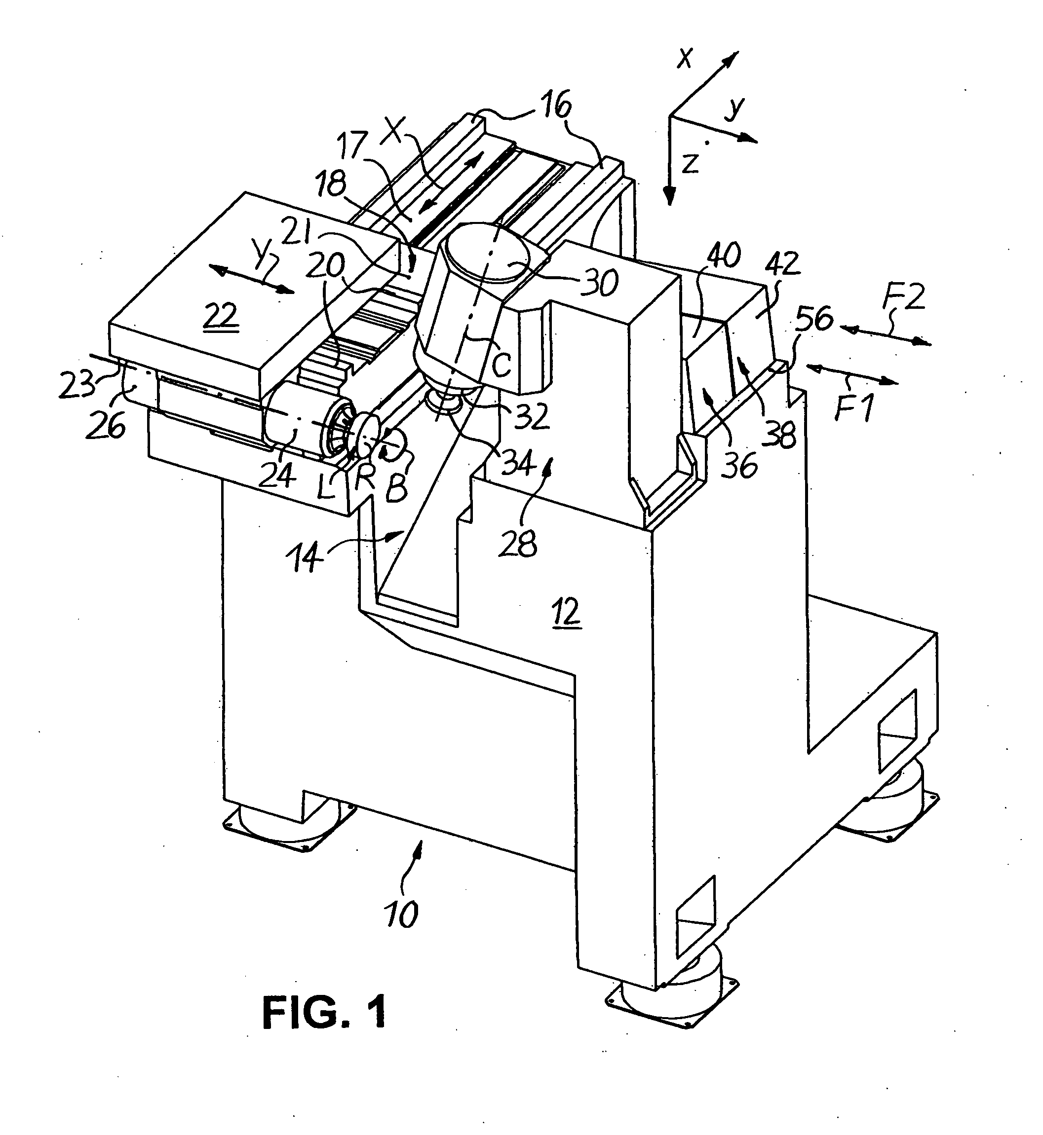 Machine for machining optical workpieces, in particular plastic spectacle lenses